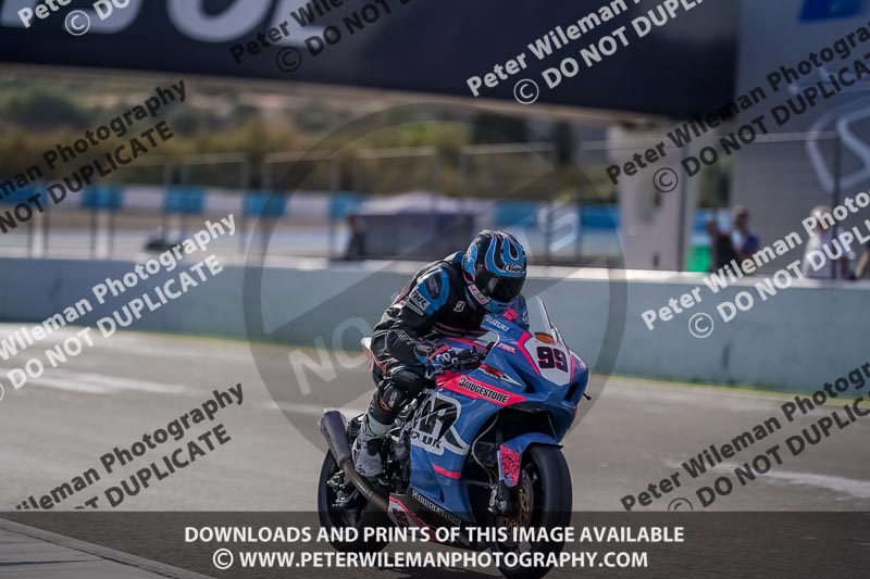 25 to 27th november 2017;Jerez;event digital images;motorbikes;no limits;peter wileman photography;trackday;trackday digital images